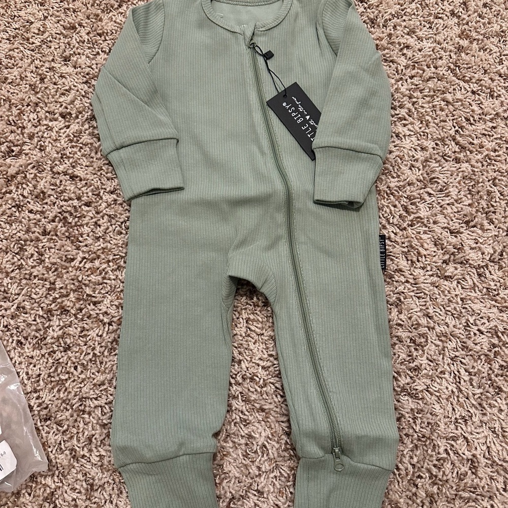 Little Bipsy one piece ribbed